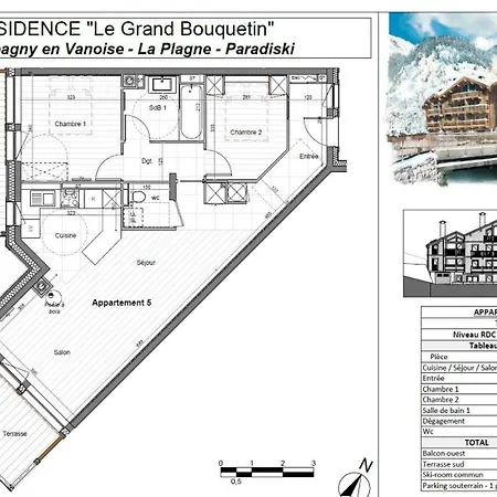 Le Grand Bouquetin - 3 Pieces Pour 6 Personnes Mae-9954 Apartament *